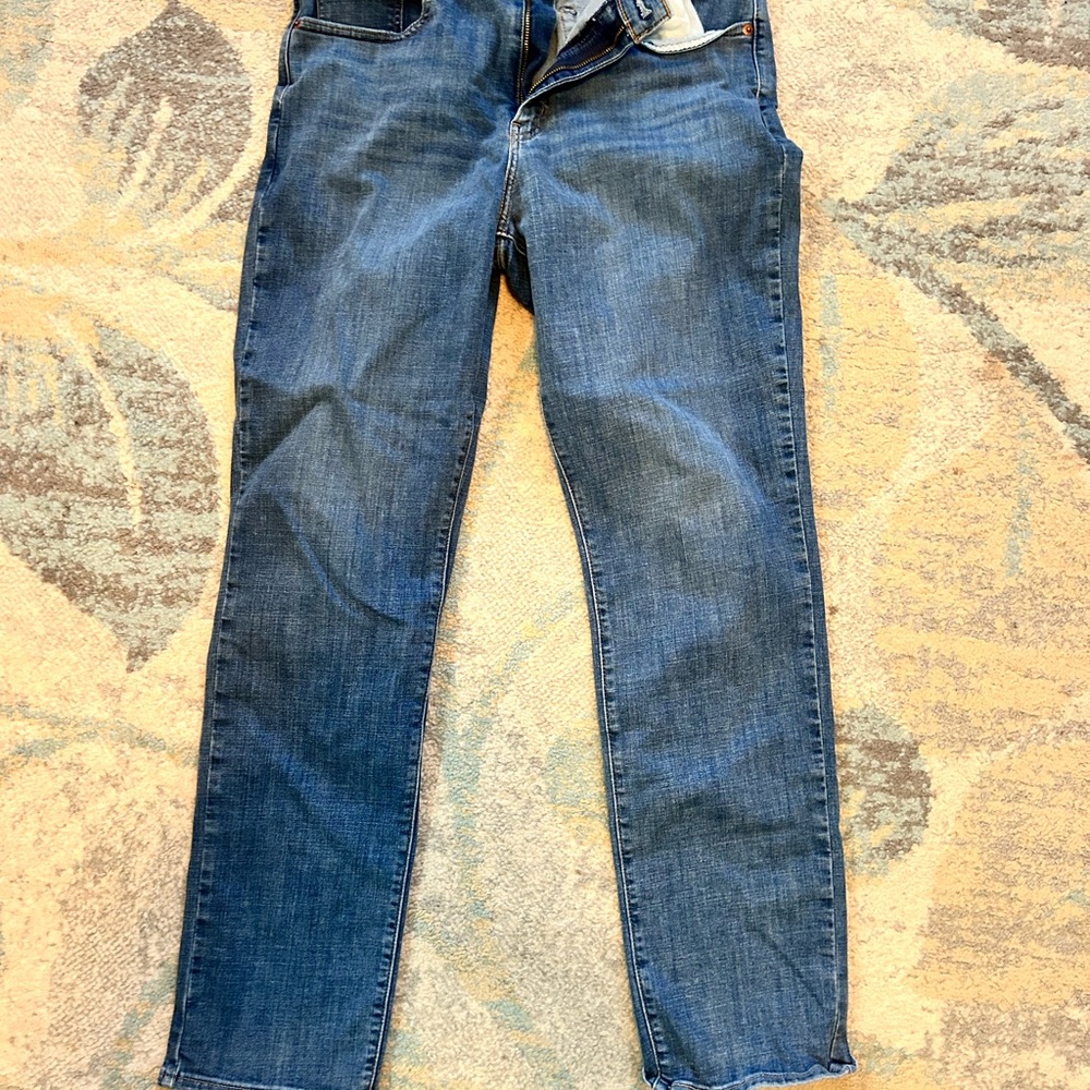 Levi's Women's High Rise Blue Straight Leg Jeans